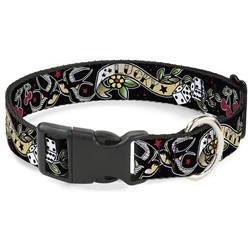 Plastic Clip Collar - Lucky Black