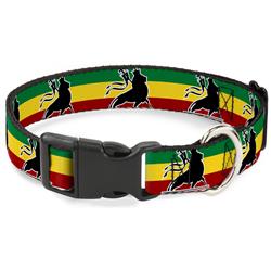 Plastic Clip Collar - Lion of Zion Repeat