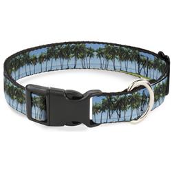 Plastic Clip Collar - Landscape Beach Palm Trees