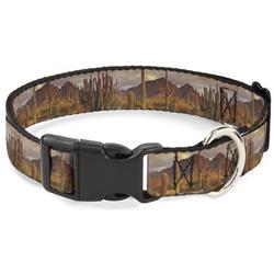 Plastic Clip Collar - Landscape Desert Cacti