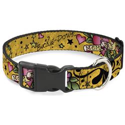 Plastic Clip Collar - Mom & Dad Yellow