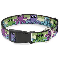 Plastic Clip Collar - Octopus Cartoon