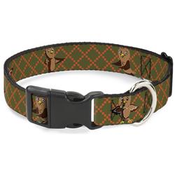Plastic Clip Collar - Owls Expressions Multi Color