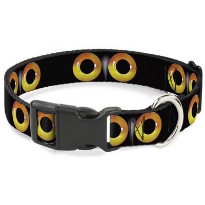 Plastic Clip Collar - Owl Eyes 2