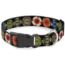 Plastic Clip Collar - Poker Chips 1