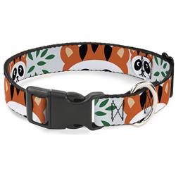 Plastic Clip Collar - Panda w/Tiger Hat