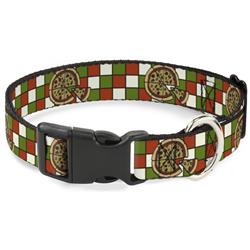 Plastic Clip Collar - Pizza Pies