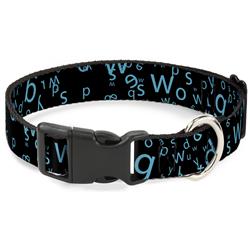 Plastic Clip Collar - Stargazer Black/Blue