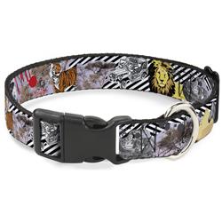 Plastic Clip Collar - Safari