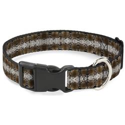 Plastic Clip Collar - Snake Skin 2