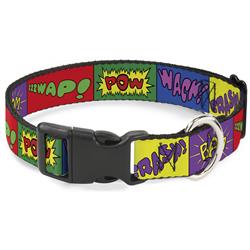 Plastic Clip Collar - Sound Effect Blocks Multi Color