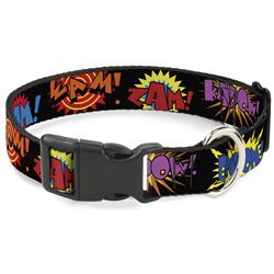 Plastic Clip Collar - Sound Effects Black/Multi Color