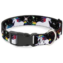 Plastic Clip Collar - Unicorn Universe