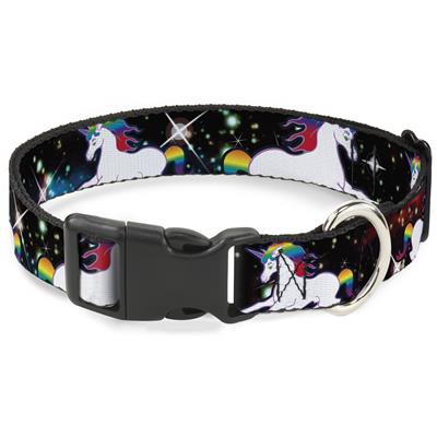 Plastic Clip Collar - Unicorn Universe