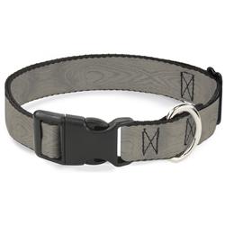 Plastic Clip Collar - Wood Grain White Oak