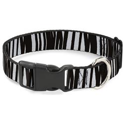 Plastic Clip Collar - Zebra