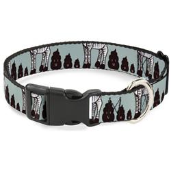 Plastic Clip Collar - Zebra Poops Color