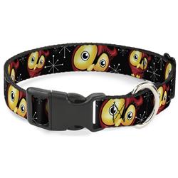 Plastic Clip Collar - Big Eye Owl
