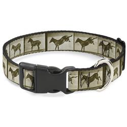 Plastic Clip Collar - Bucking Donkey Vintage Film Strip