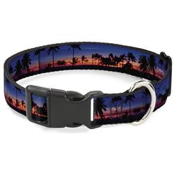Plastic Clip Collar - California Sunset