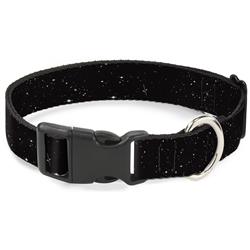Plastic Clip Collar - Deep Space2 Black/White