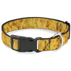 Plastic Clip Collar - Mac & Cheese Vivid