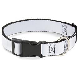 Plastic Clip Collar - Paisley Black/Neon Pink
