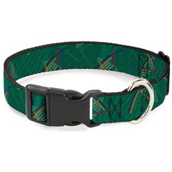 Plastic Clip Collar - PDX Airport Carpet New