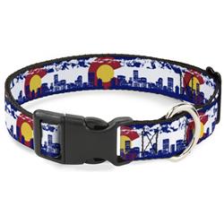 Plastic Clip Collar - Colorado Skyline/Mountains