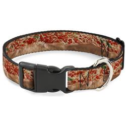 Plastic Clip Collar - Chicago Style Pizza Vivid
