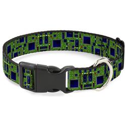 Plastic Clip Collar - Circuit Board2