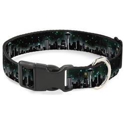 Plastic Clip Collar - Seattle Vivid Skyline/Space Dust