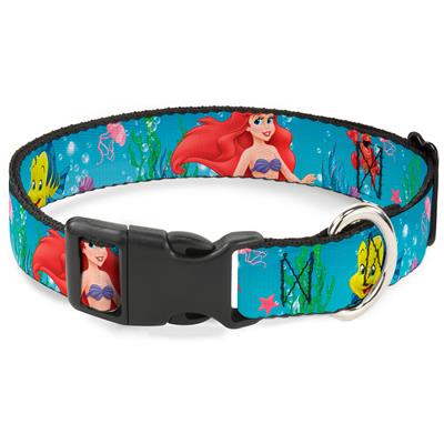 Plastic Clip Collar - Ariel, Sebastian & Flounder Scene2