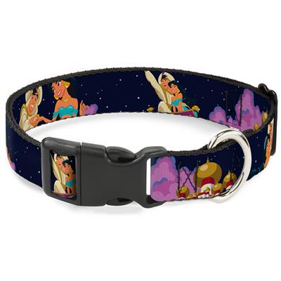 Plastic Clip Collar - Aladdin & Jasmine Magic Carpet Ride Scenes