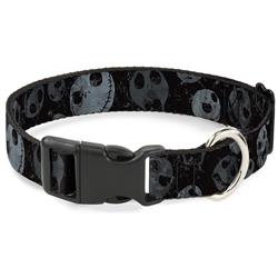 Plastic Clip Collar - Nightmare Before Christmas Jack Expressions Scattered Weathered