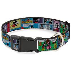 Plastic Clip Collar - Mickey & Minnie Comic Strip