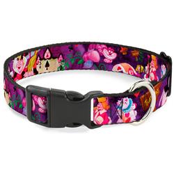 Plastic Clip Collar - Alice & the Queen of Hearts Scenes