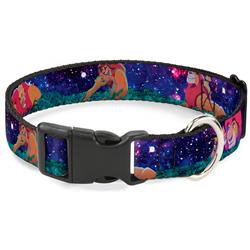 Plastic Clip Collar - Mufasa & Simba Night Poses