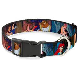 Plastic Clip Collar - Disney Princess Scenes Framed