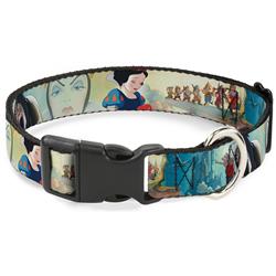 Plastic Clip Collar - Snow White/Dwarves/Old Witch/Evil Queen Scenes