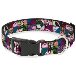 Plastic Clip Collar - Alice in Wonderland Kaleidoscope Scenes