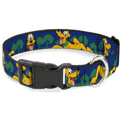 Plastic Clip Collar - Pluto 4-Poses/Landscape Blue/Green