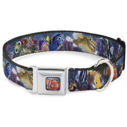 Nemo Smiling Full Color Seatbelt Buckle Collar - Nemo & Friends Group