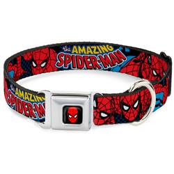 Spider-Man Seatbelt Buckle Collar - Amazing Spider-Man