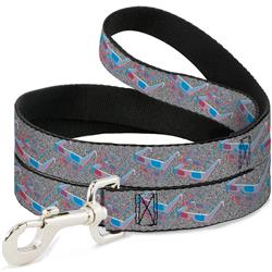 Dog Leash - 3-D Glasses w/TV Noise