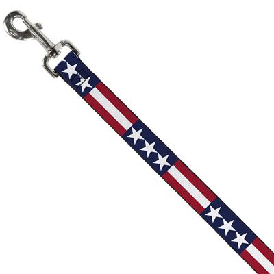 Dog Leash - Americana Stars & Stripes