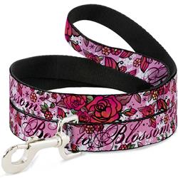 Dog Leash - Born to Blossom Pink