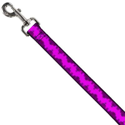 Dog Leash - Boudoir Wallpaper Fuchsia/Black