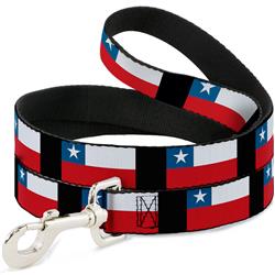 Dog Leash - Chile Flags