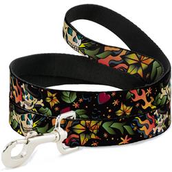 Dog Leash - Death or Glory CLOSE-UP Black